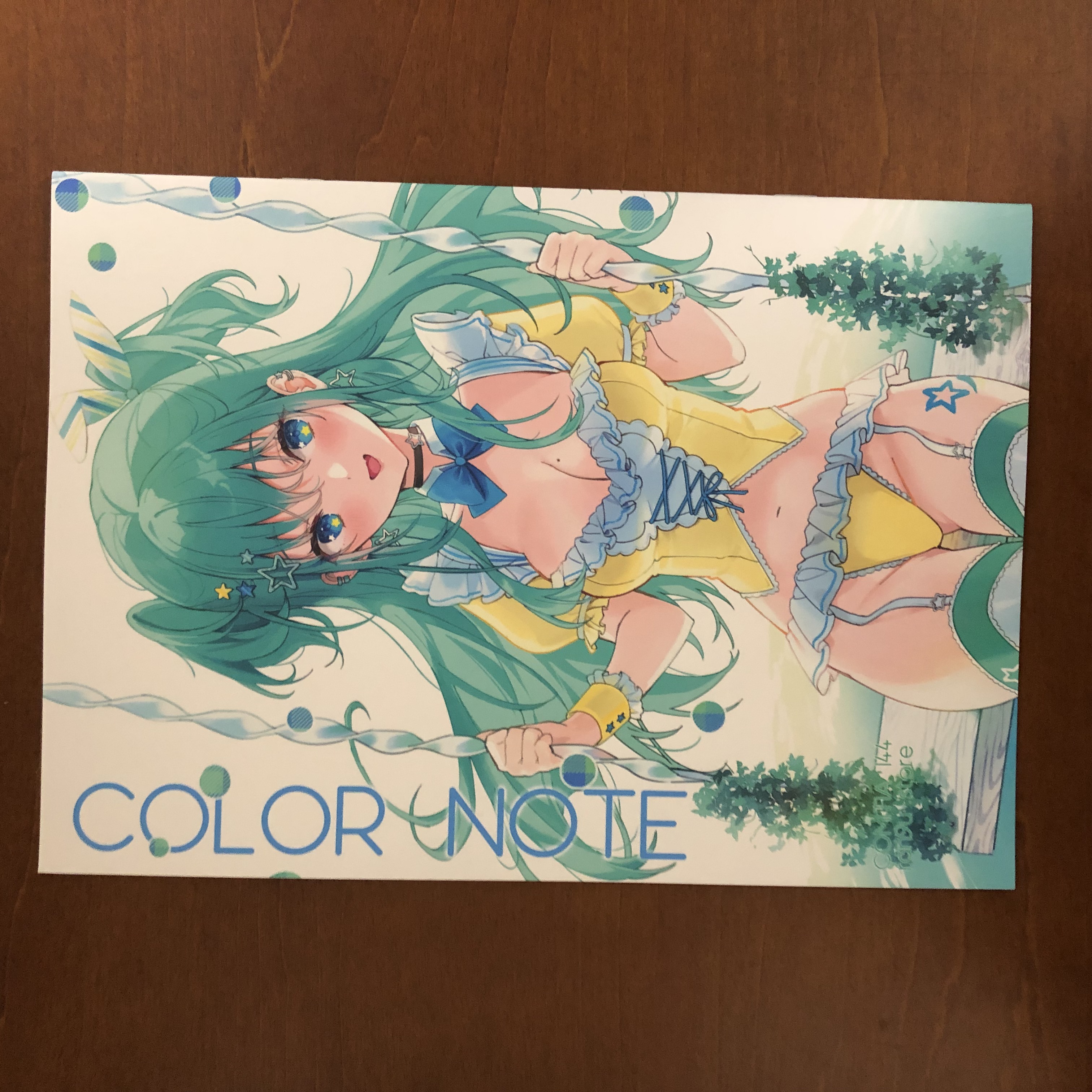 COLOR NOTE LANGU LANGU STORE Art Book Illustration